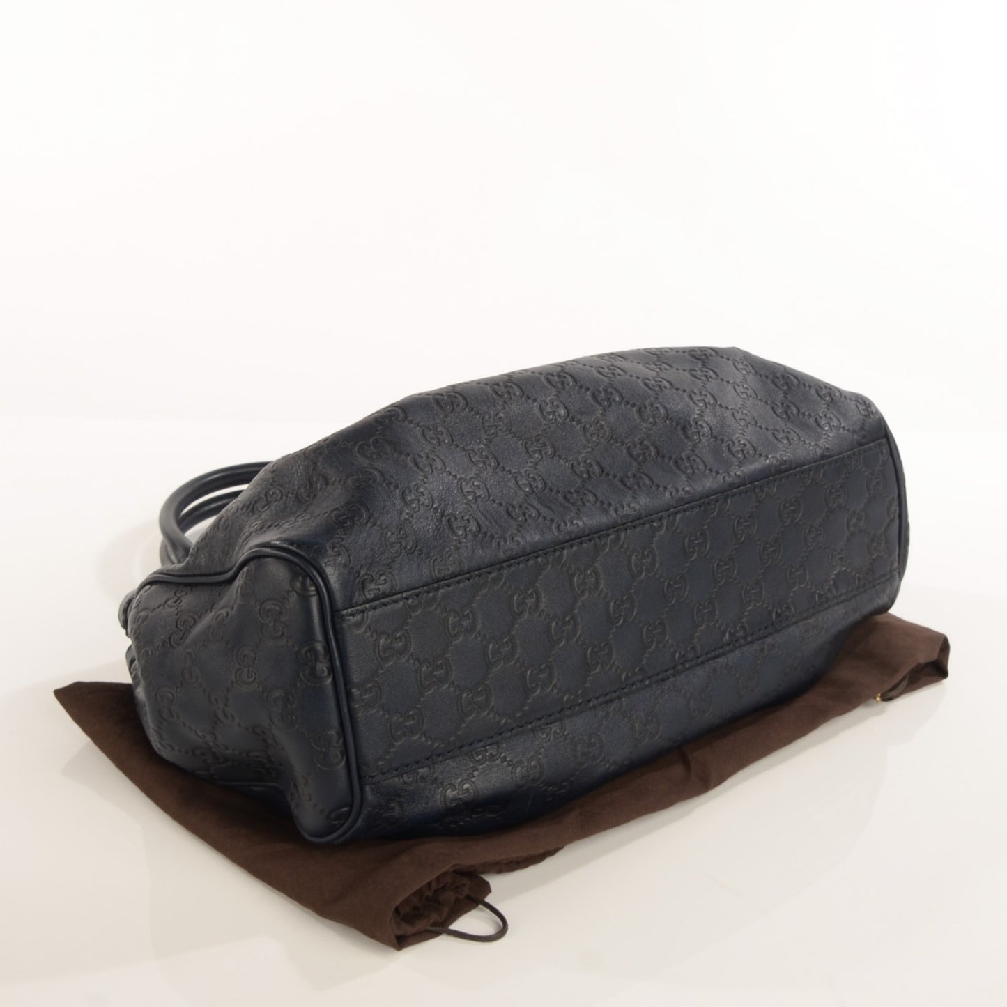 Guccissima Medium Sukey Navy