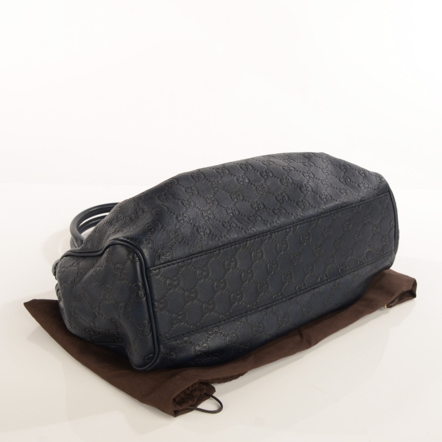 Gucci Guccissima Medium Sukey Navy 4 of 8