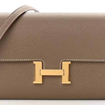 Hermes Epsom Constance Long To Go Wallet Etoupe 8 of 17