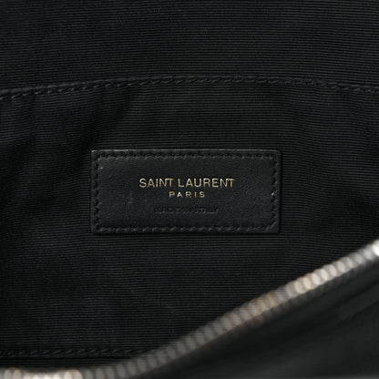 Saint Laurent Grain De Poudre Monogram Belt Bag Black 6 of 10