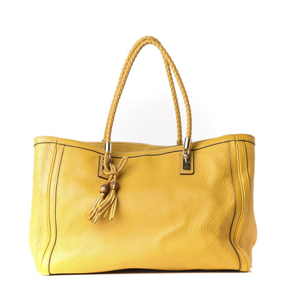 Gucci Pebbled Calfskin Medium Bella Tote Bumblebee 1 of 11