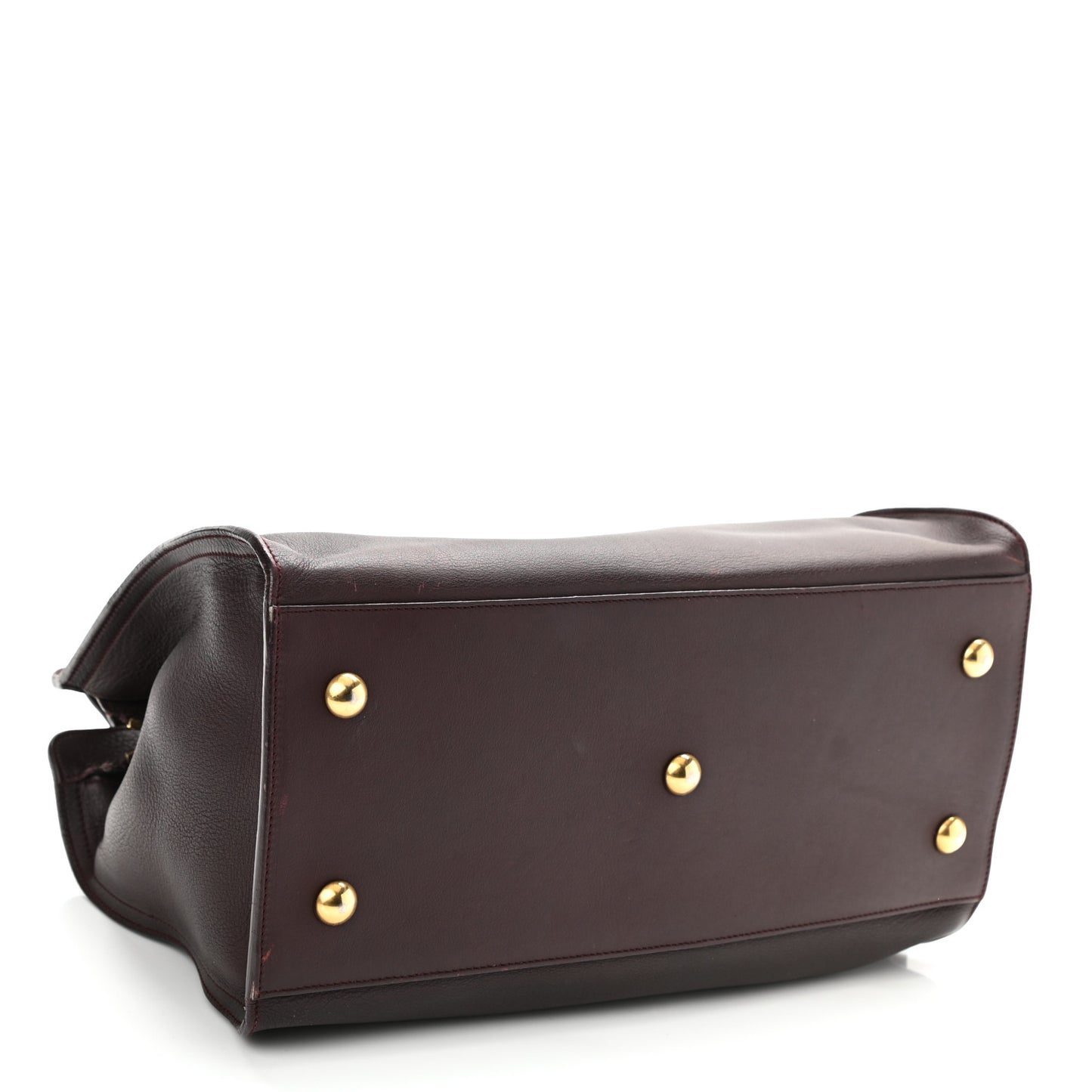 Calfskin Medium Classic Y Cabas Brown