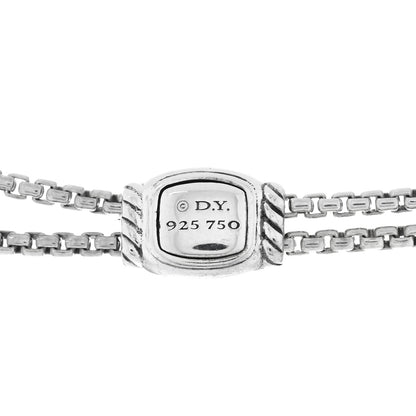David Yurman Sterling Silver 18K Yellow Gold Diamond Helena Necklace 4 of 4