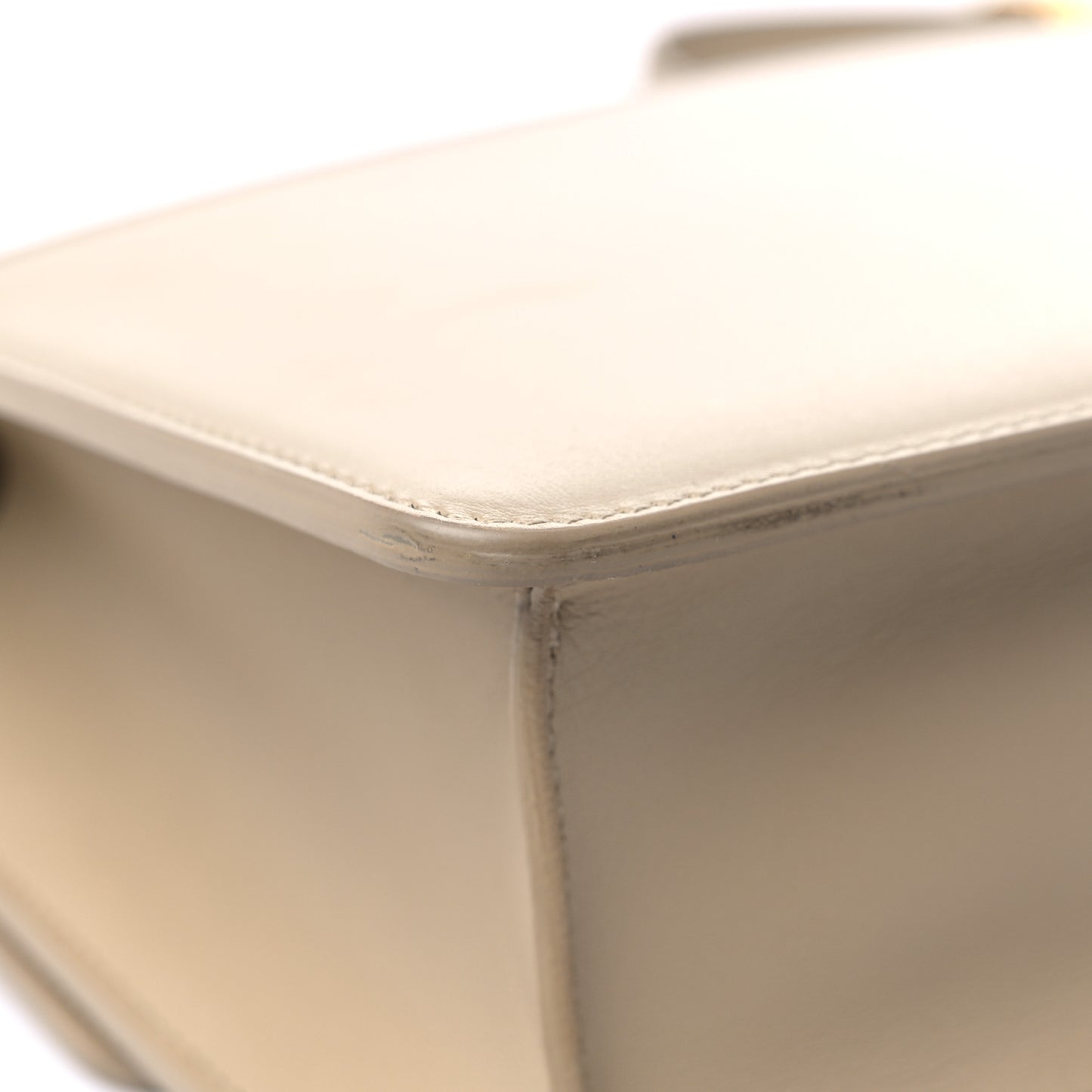 Smooth Calfskin 30 Montaigne Flap Bag Beige