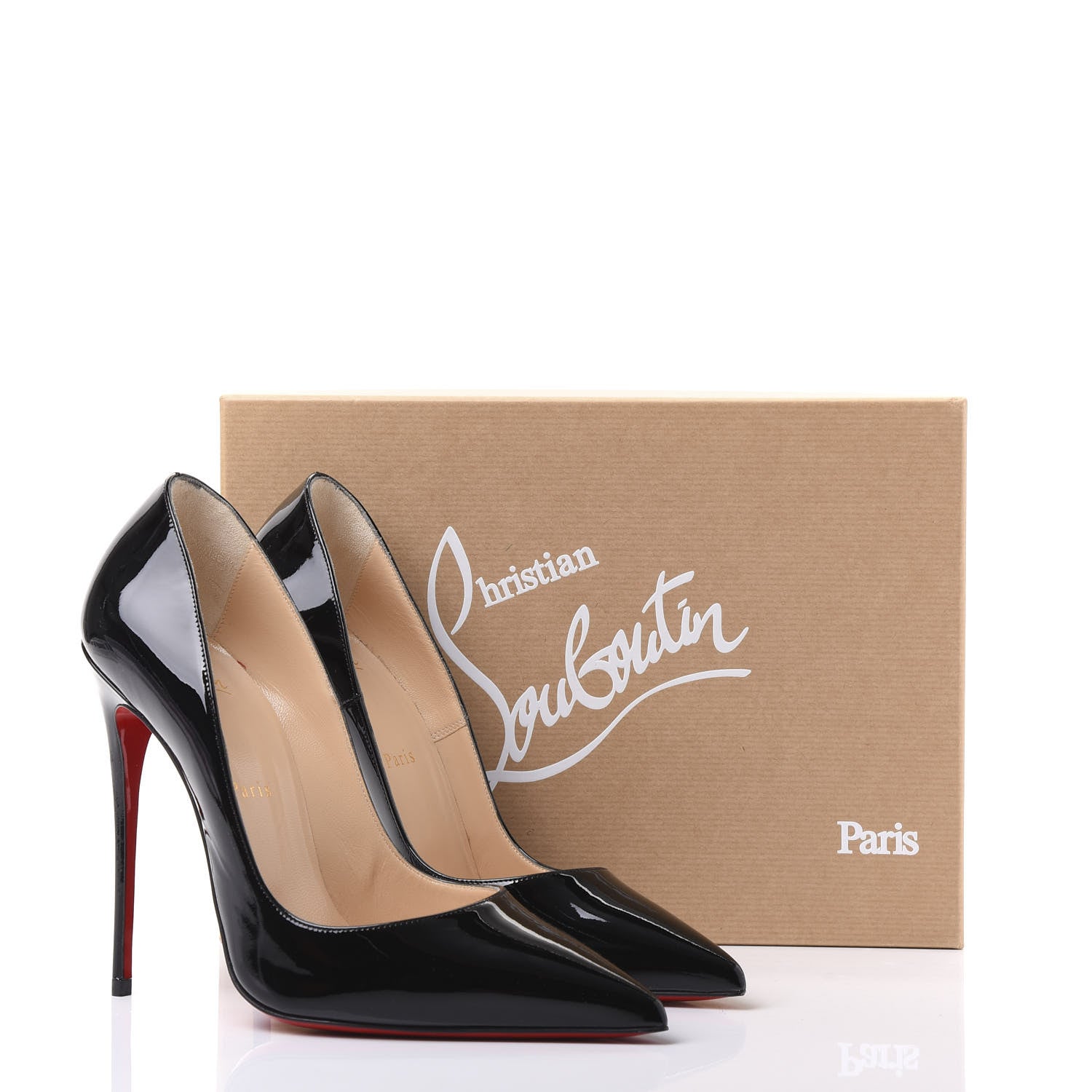 Christian Louboutin Patent So Kate 120 Pumps 40 Black 8 of 8