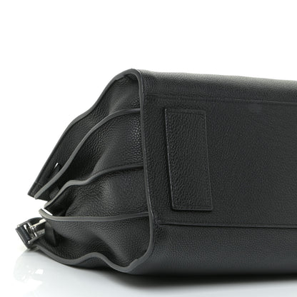 Saint Laurent Grained Calfskin Small Supple Sac De Jour Black 8 of 15