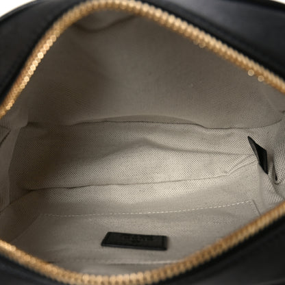 Gucci Sakai Be Green Calfskin Diagonal Stitched Small Blondie Shoulder Bag Black 5 of 11