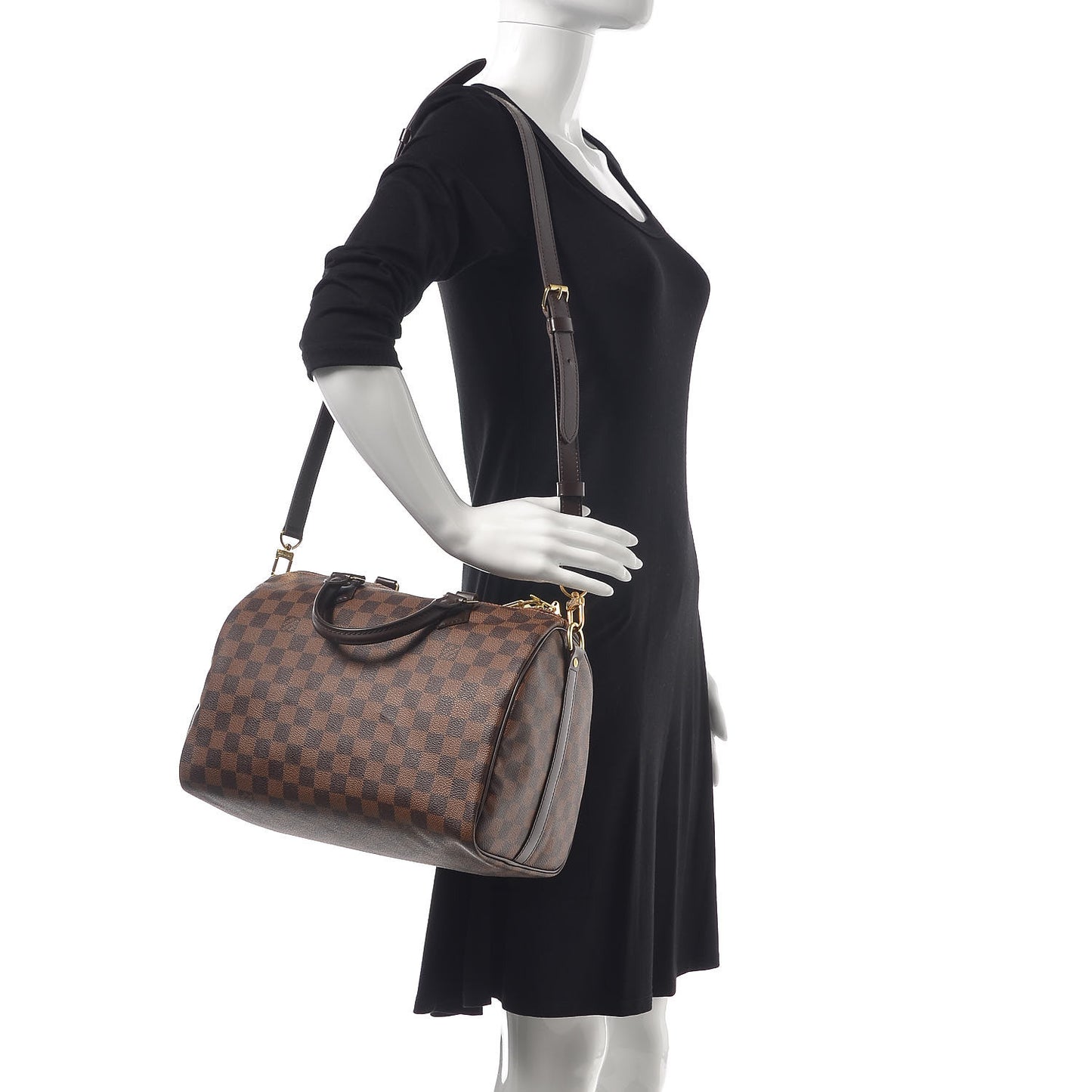 Damier Ebene Speedy Bandouliere 30