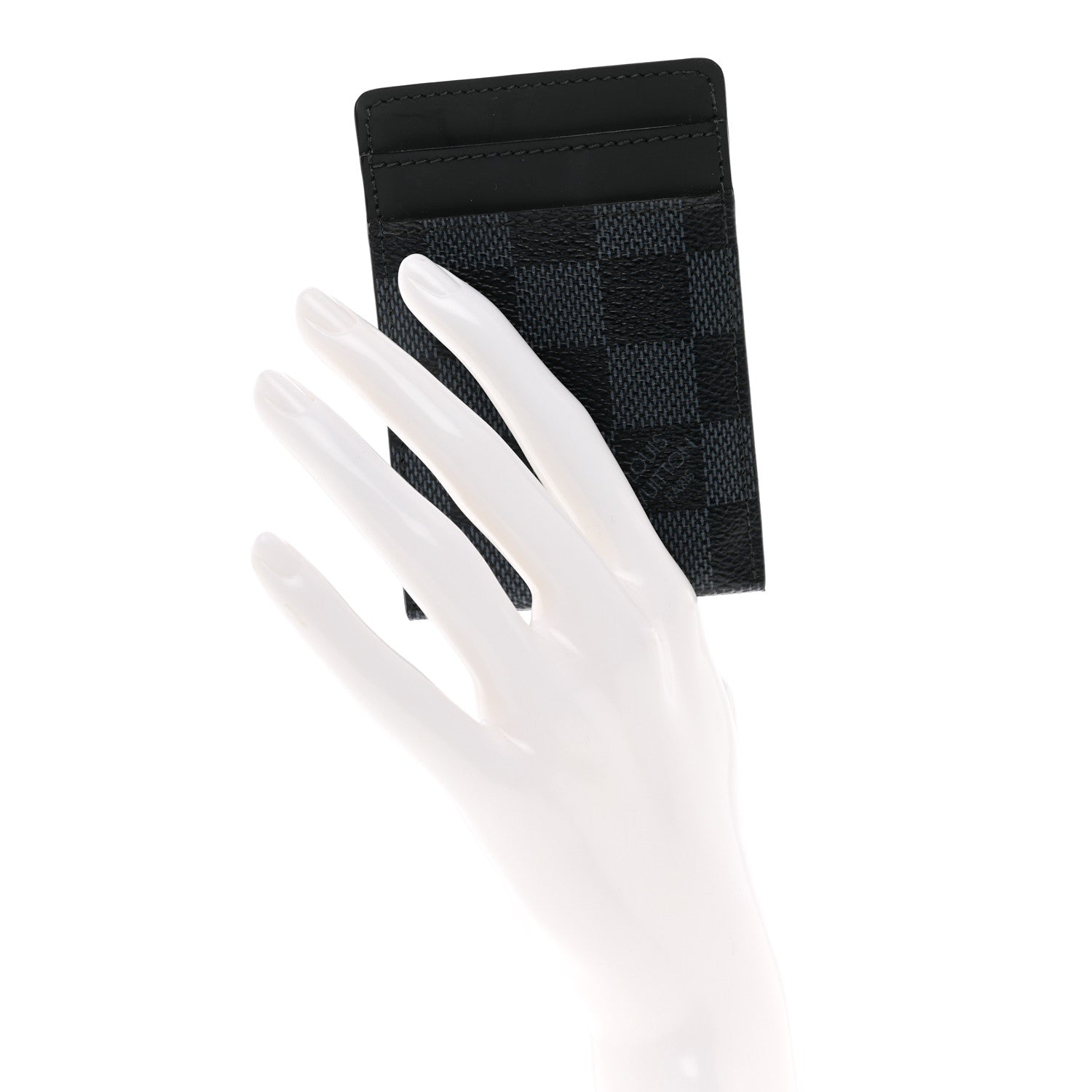 Louis Vuitton Damier Graphite Pince Card Holder Bill Clip 2 of 6
