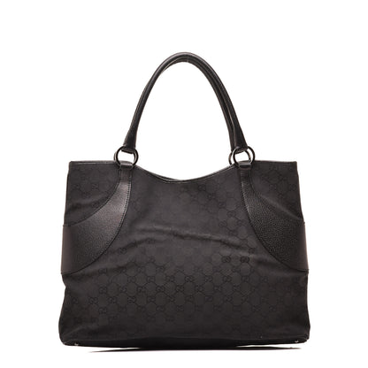 Gucci Monogram Signature GG Tote Black 1 of 9