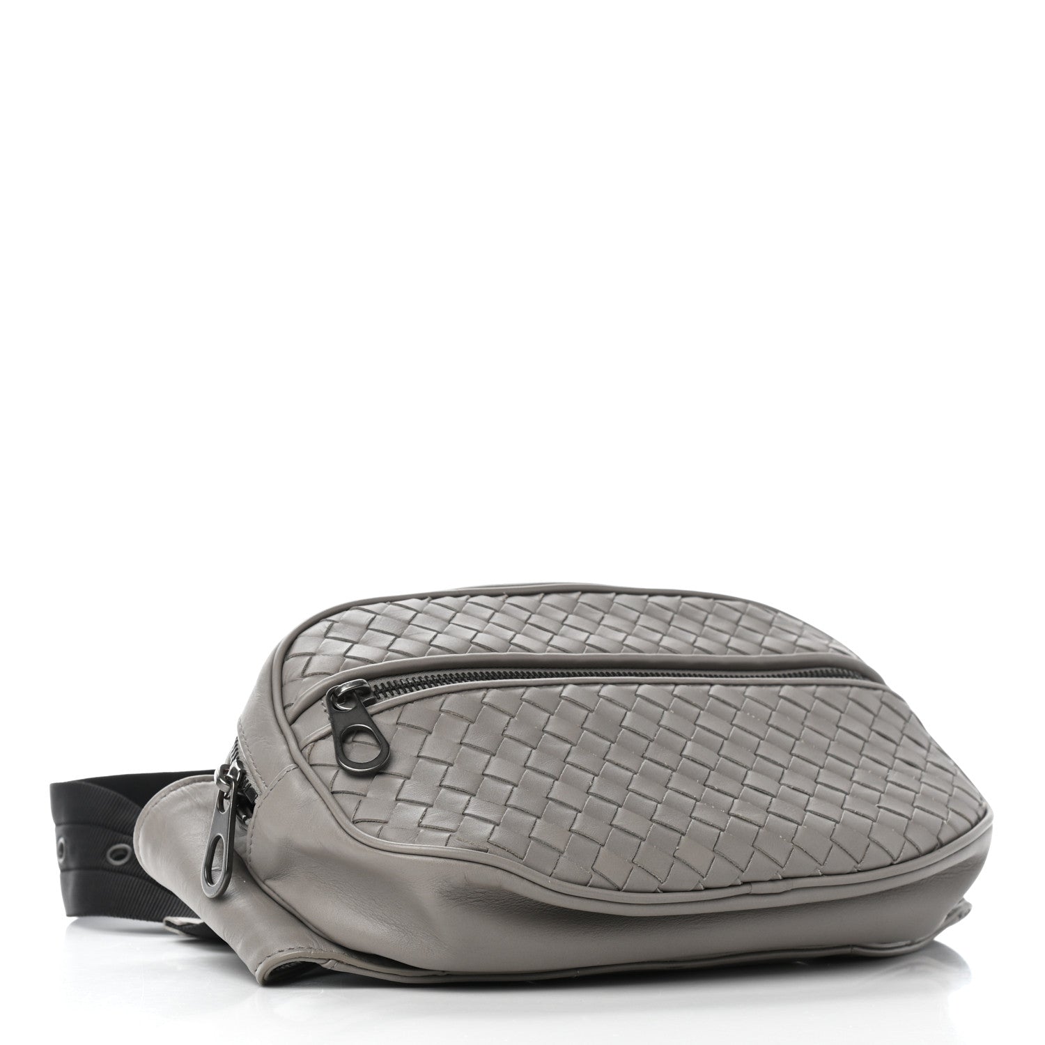 Bottega Veneta Nappa Intrecciato Belt Bag Dark Cement 4 of 9