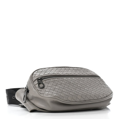 Bottega Veneta Nappa Intrecciato Belt Bag Dark Cement 4 of 9