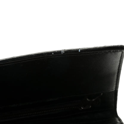 Bottega Veneta Nappa Intrecciato Long Bifold Wallet Black 9 of 13