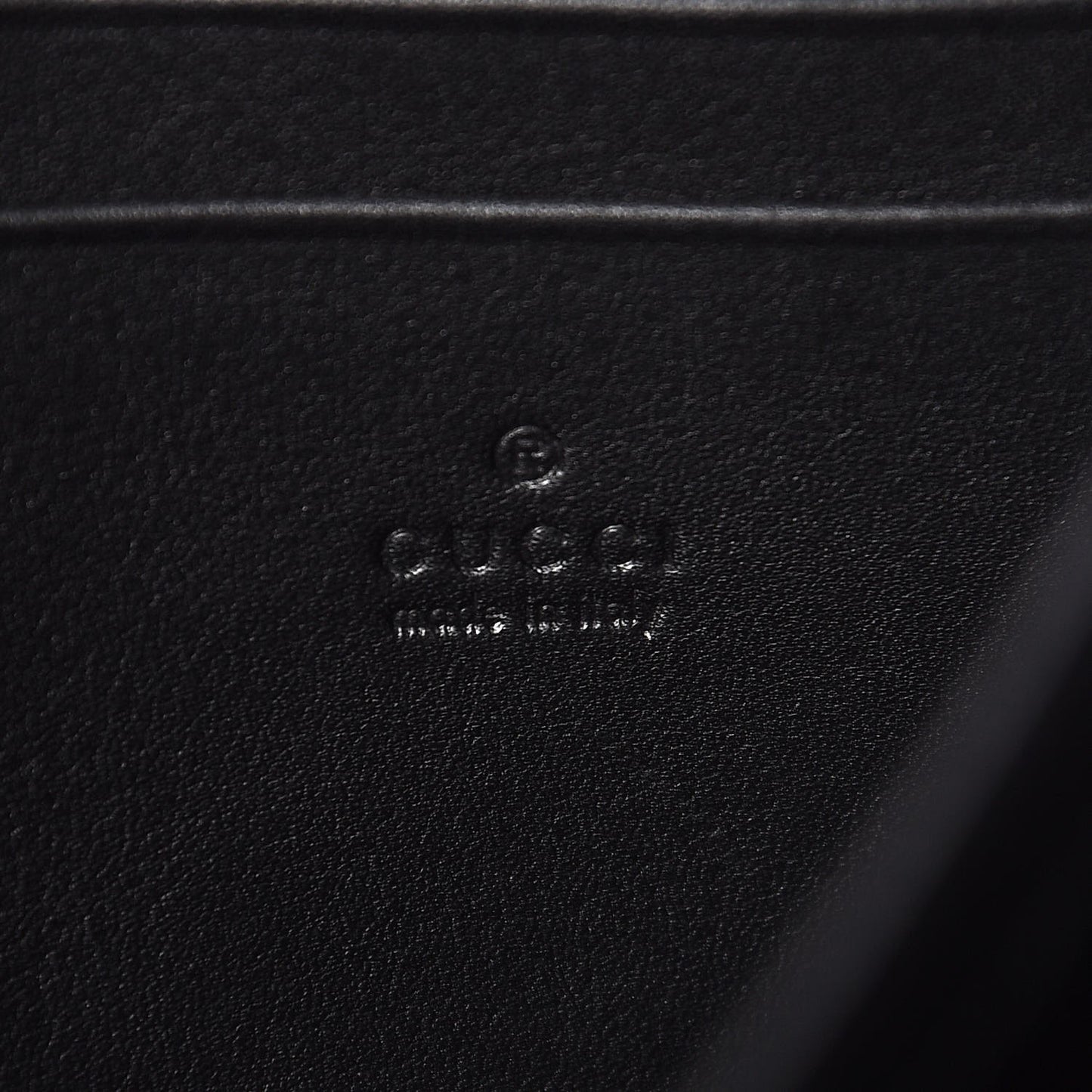 Velvet Matelasse GG Marmont Chain Wallet Black