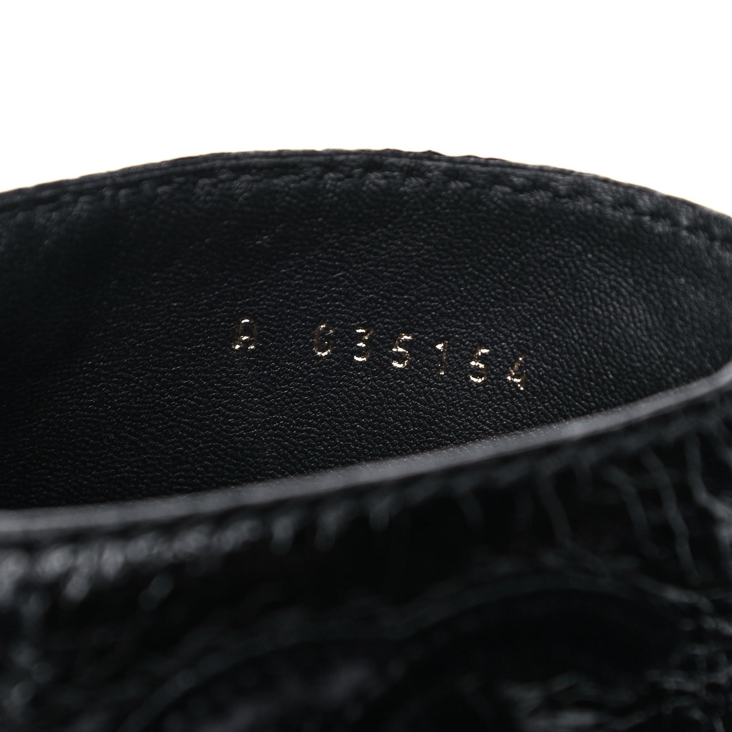 Shiny Calfskin Velvet Pearl Combat Short Boots 37 Black