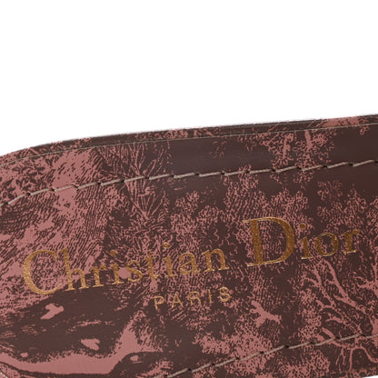 Christian Dior Canvas Toile De Jouy Embroidered Dway 35mm Slide Sandals 37 Quartz Grey 8 of 9