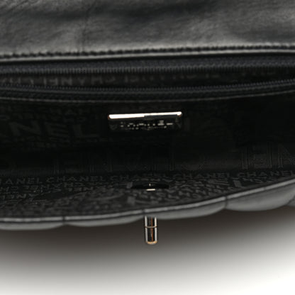 Chanel Lambskin East West Chocolate Bar Chain Flap Black 5 of 10