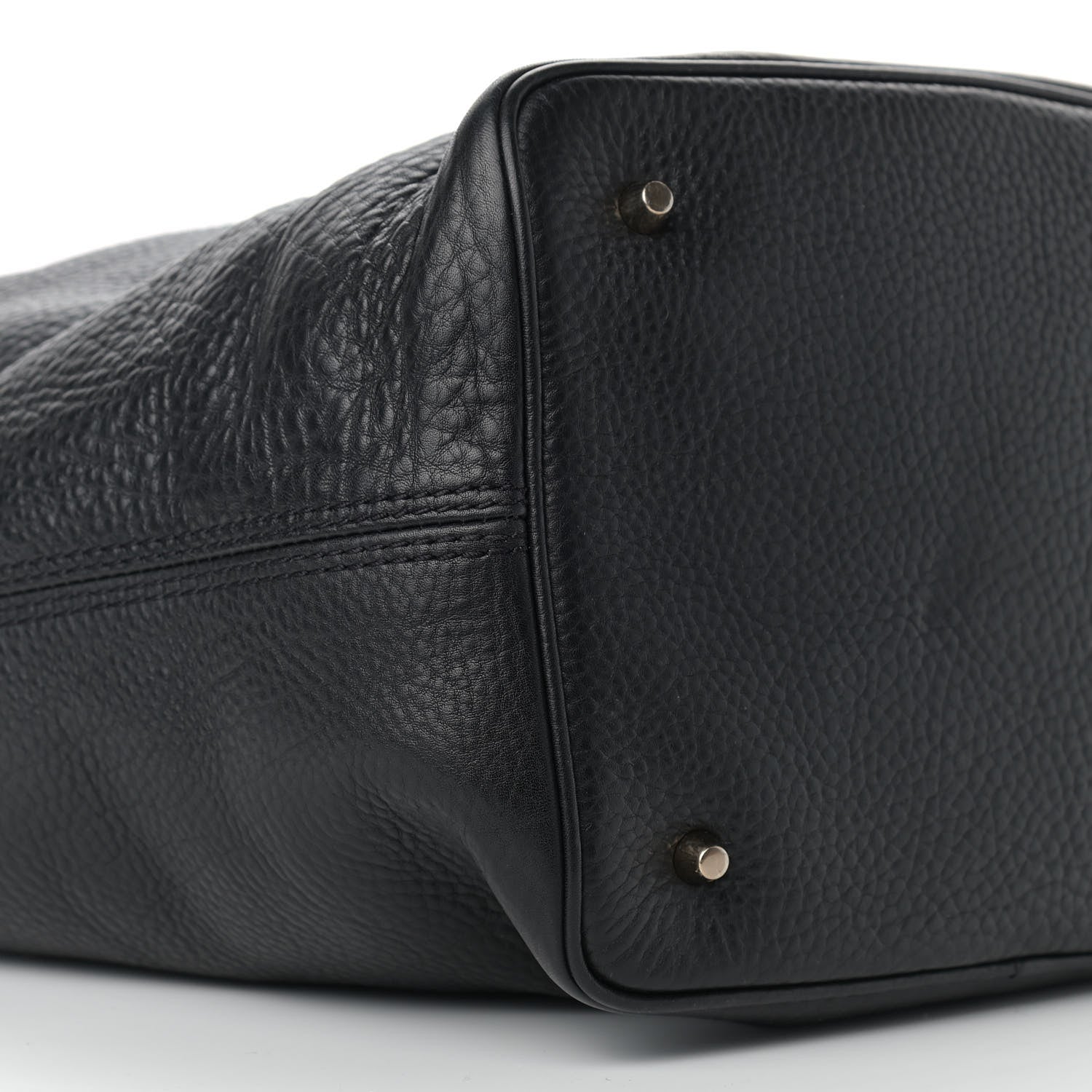 Burberry Grainy Calfskin Medium Susanna Hobo Black 5 of 13