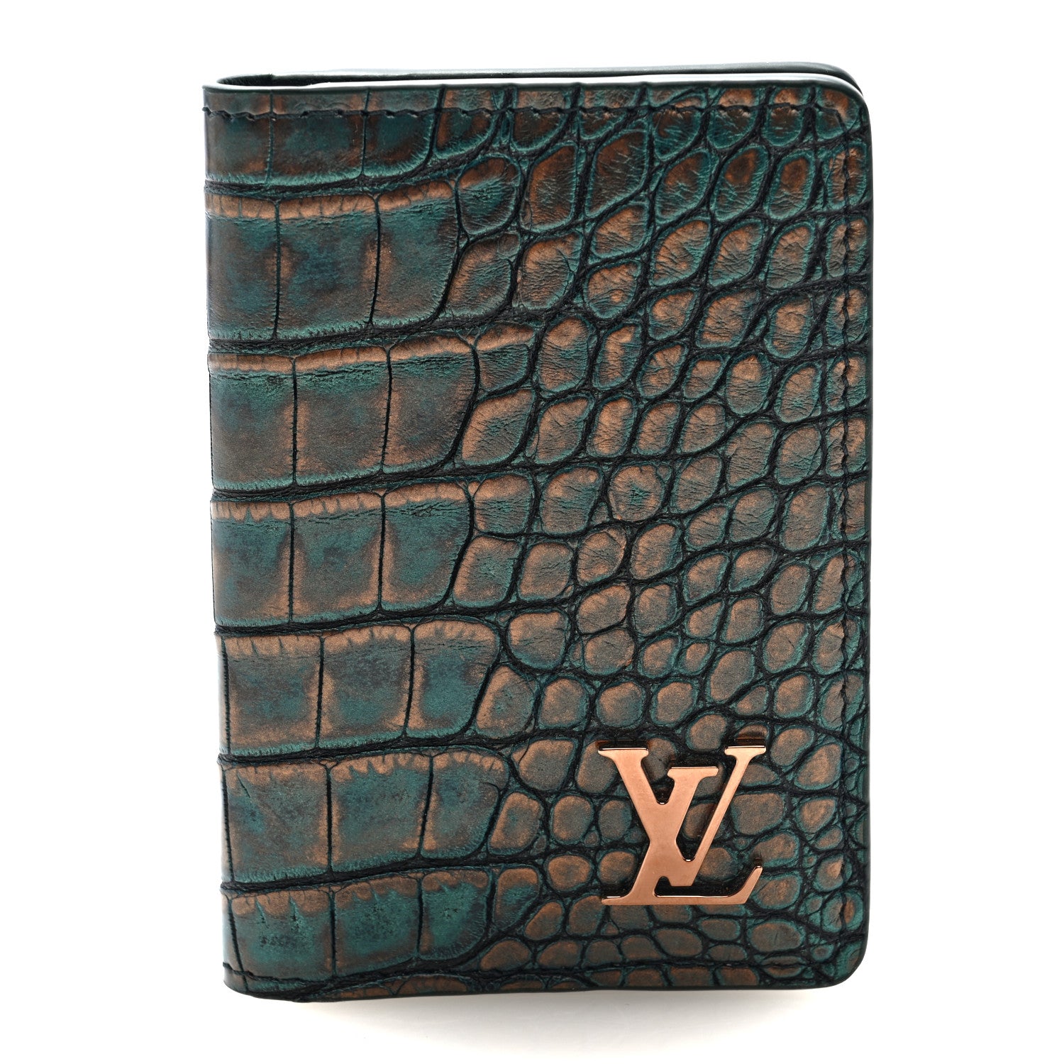 Louis Vuitton Alligator Pocket Organizer Copper 1 of 7
