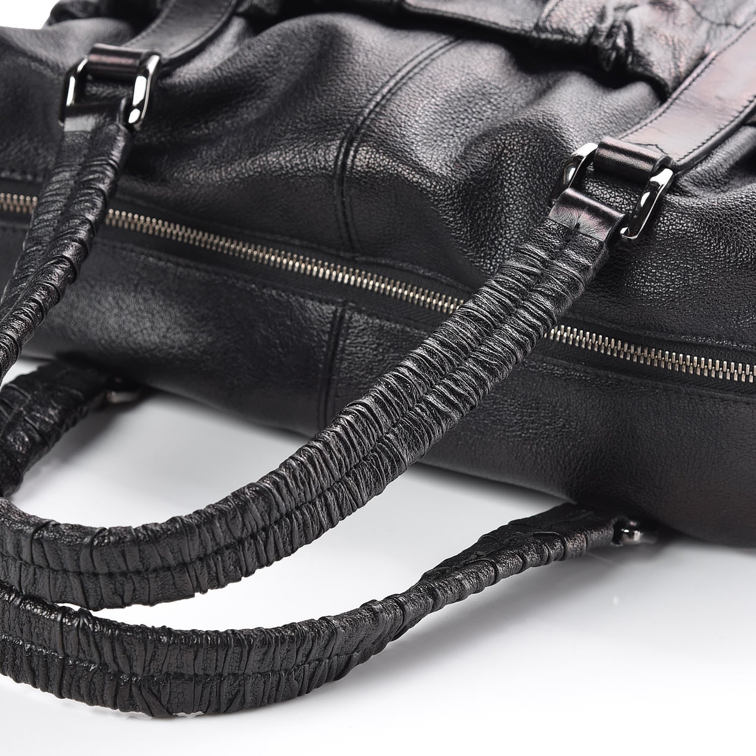 Burberry Grainy Calfskin Tote Black 11 of 18