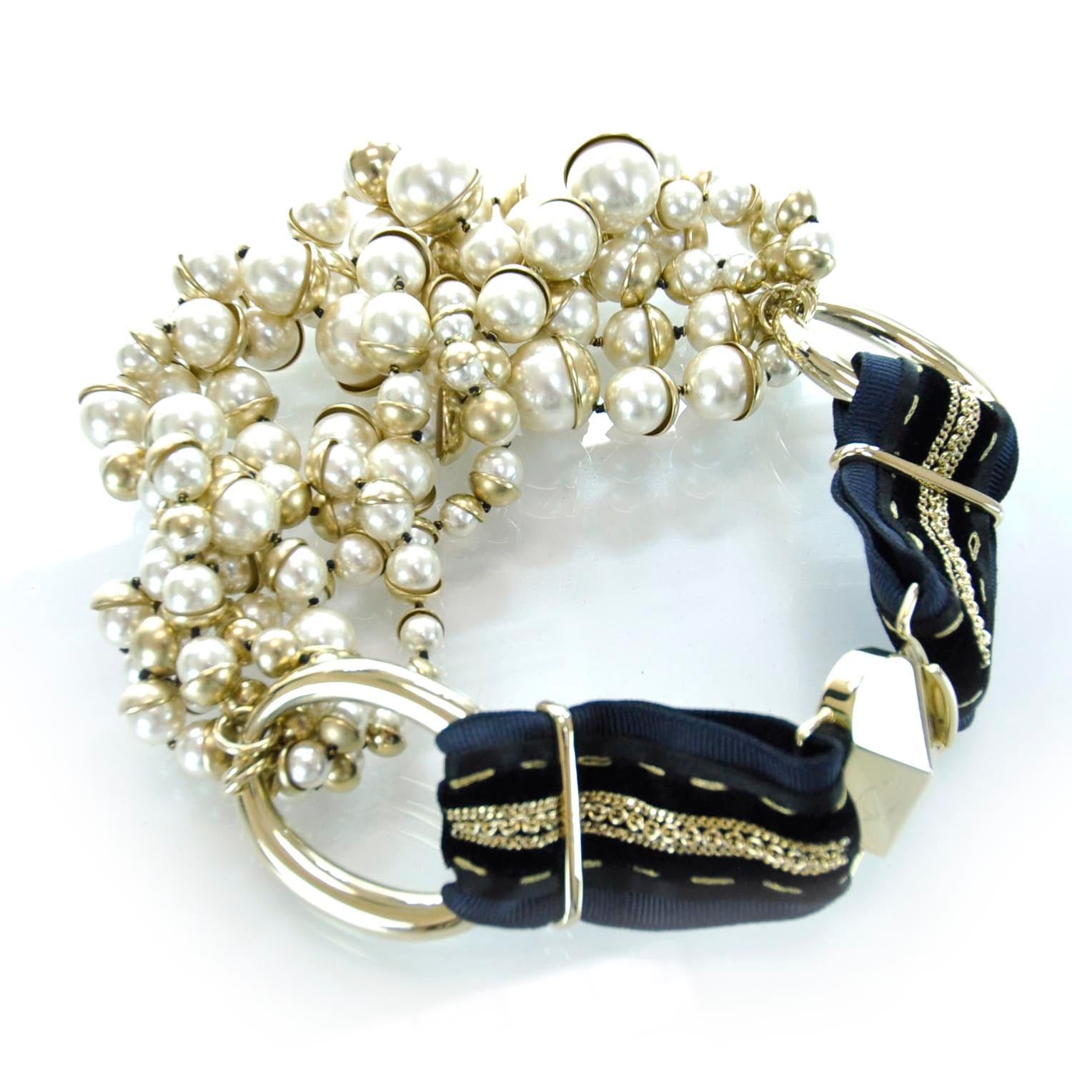 Christian Dior Pearl Mise en Dior Statement Necklace 4 of 7