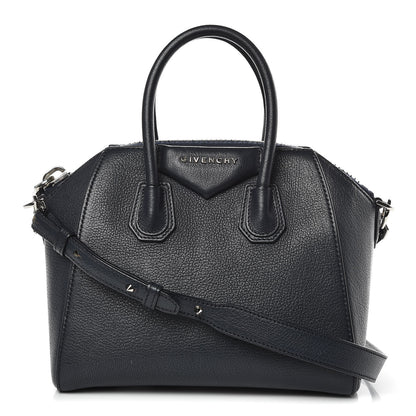 Givenchy Sugar Goatskin Mini Antigona Navy 1 of 13