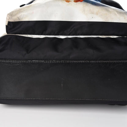 Givenchy Nylon Calfskin Bull Skull Backpack Black 8 of 14