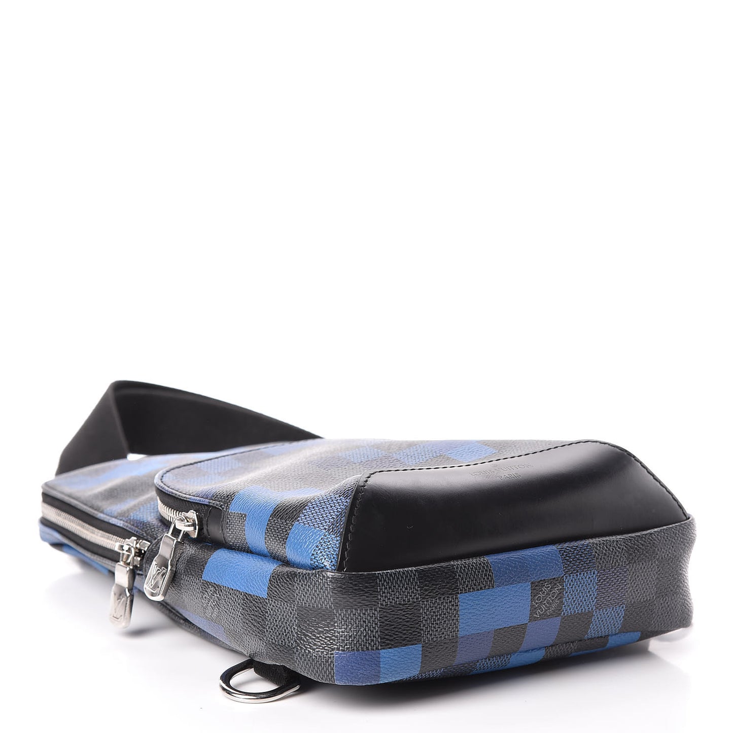Damier Graphite Pixel Avenue Sling Backpack Blue