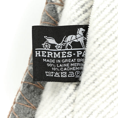 Hermes Wool Cashmere Pour Sortir Pillow 3 of 3