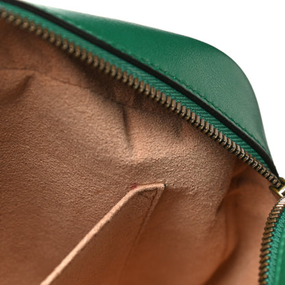 Gucci Calfskin Matelasse Small GG Marmont Chain Shoulder Bag Emerald Green 13 of 21