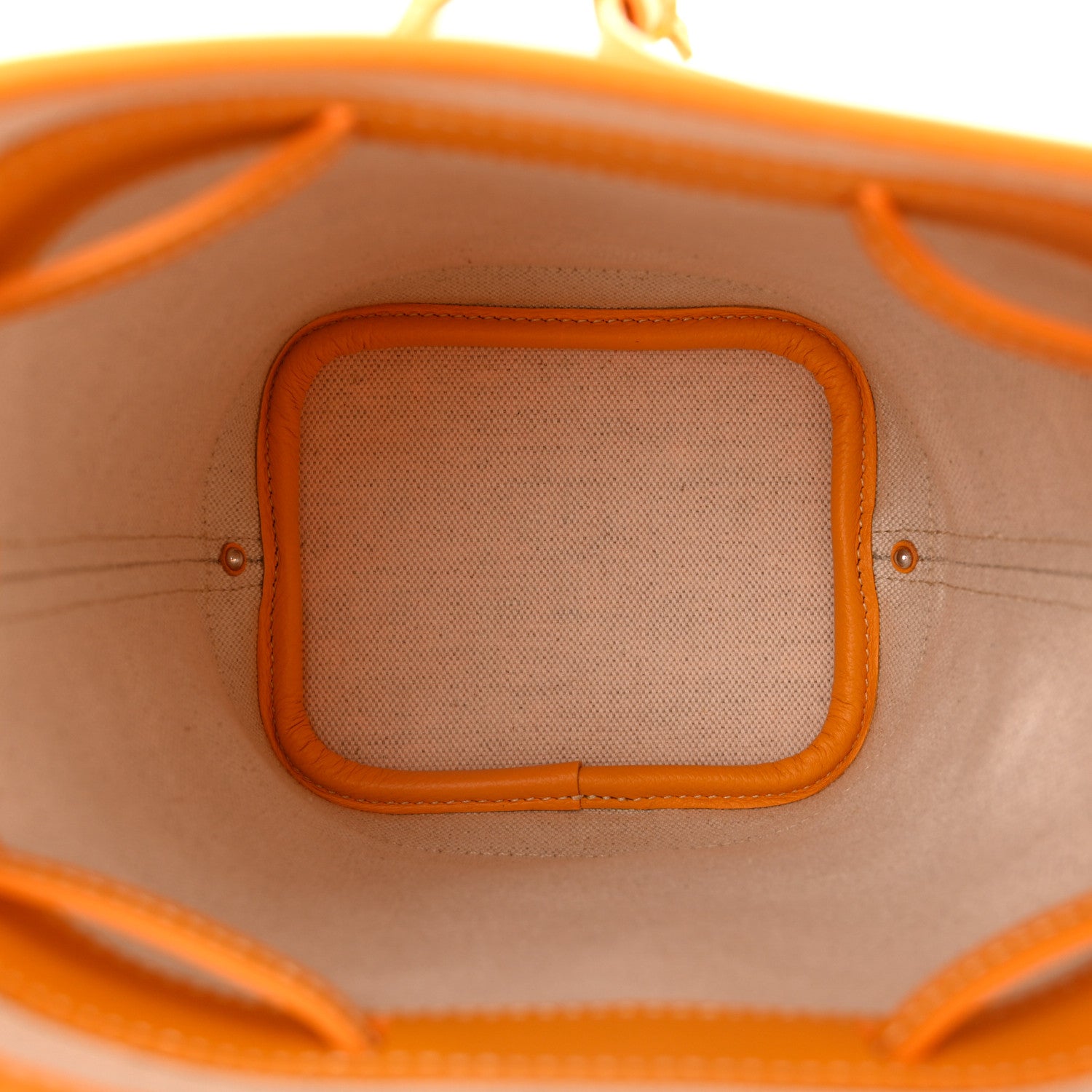 Goyard Goyardine Petit Flot Mini Bucket Bag Yellow 5 of 10