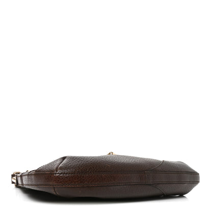 Gucci Grained Calfskin Hasler Hobo Brown 4 of 10