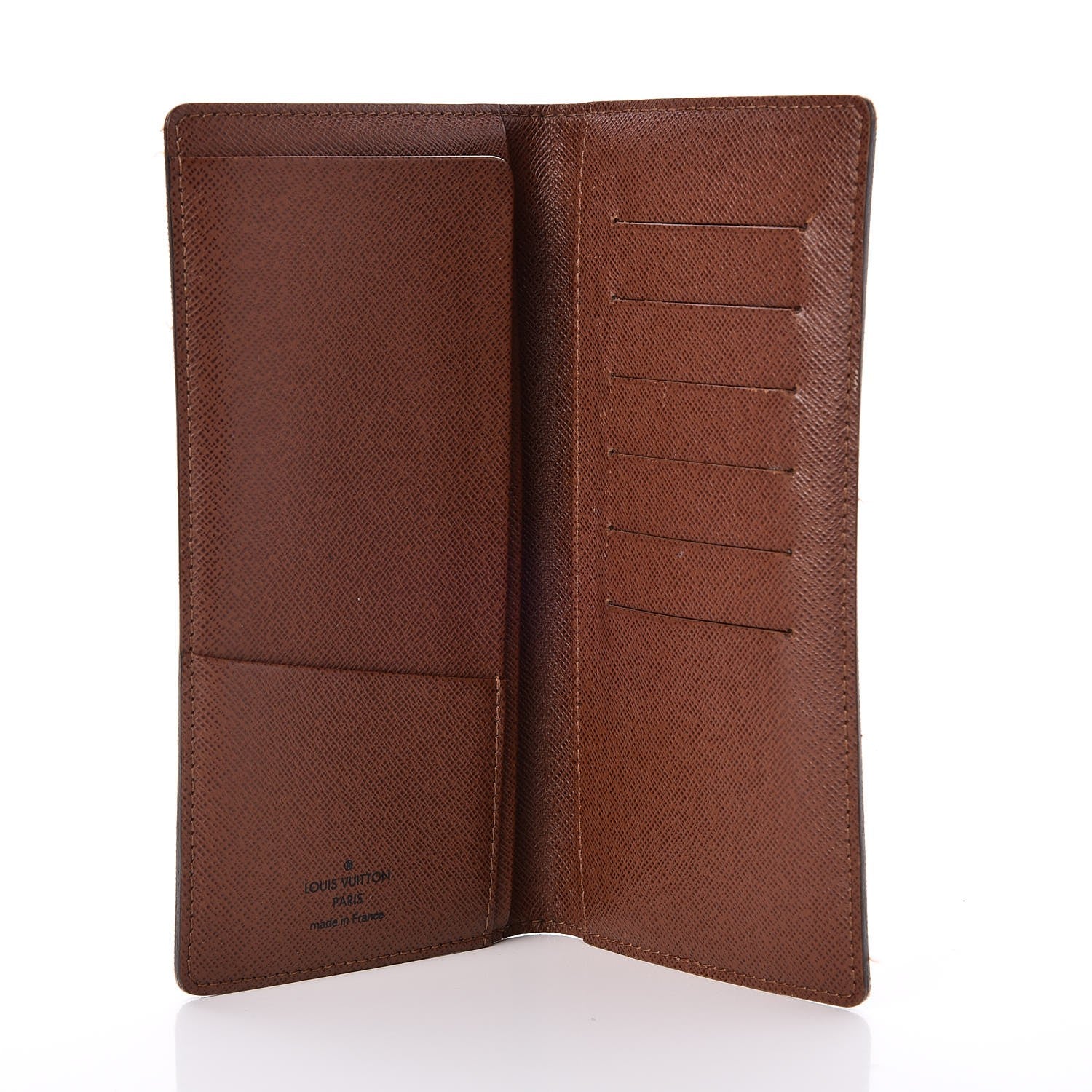Louis Vuitton Monogram Porte Valeurs Checkbook Wallet 5 of 10