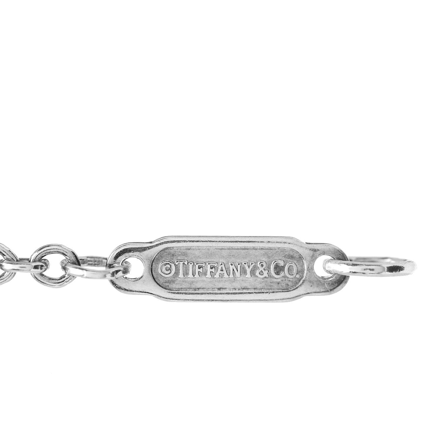 Tiffany Sterling Silver T Two Double Chain Bracelet 4 of 4