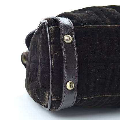 Fendi Calfskin Velvet FF Magic Bag Tobacco 9 of 14