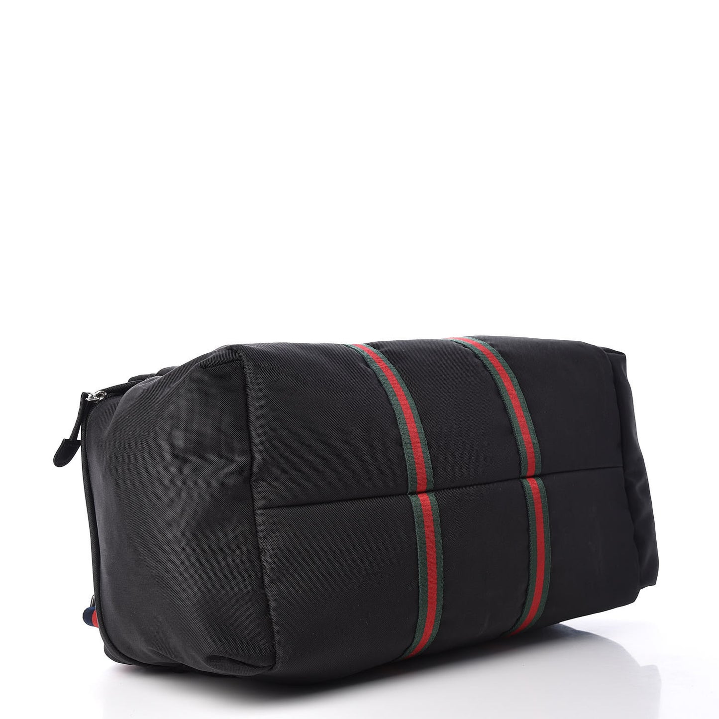 Technical Canvas Web Duffle Bag Black