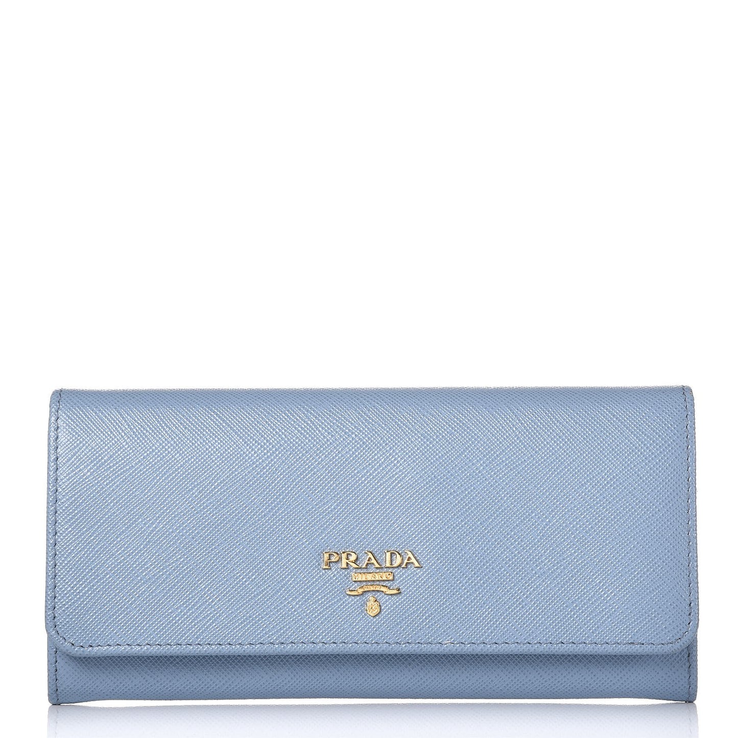 Saffiano Metal Continental Flap Travel Wallet Astrale