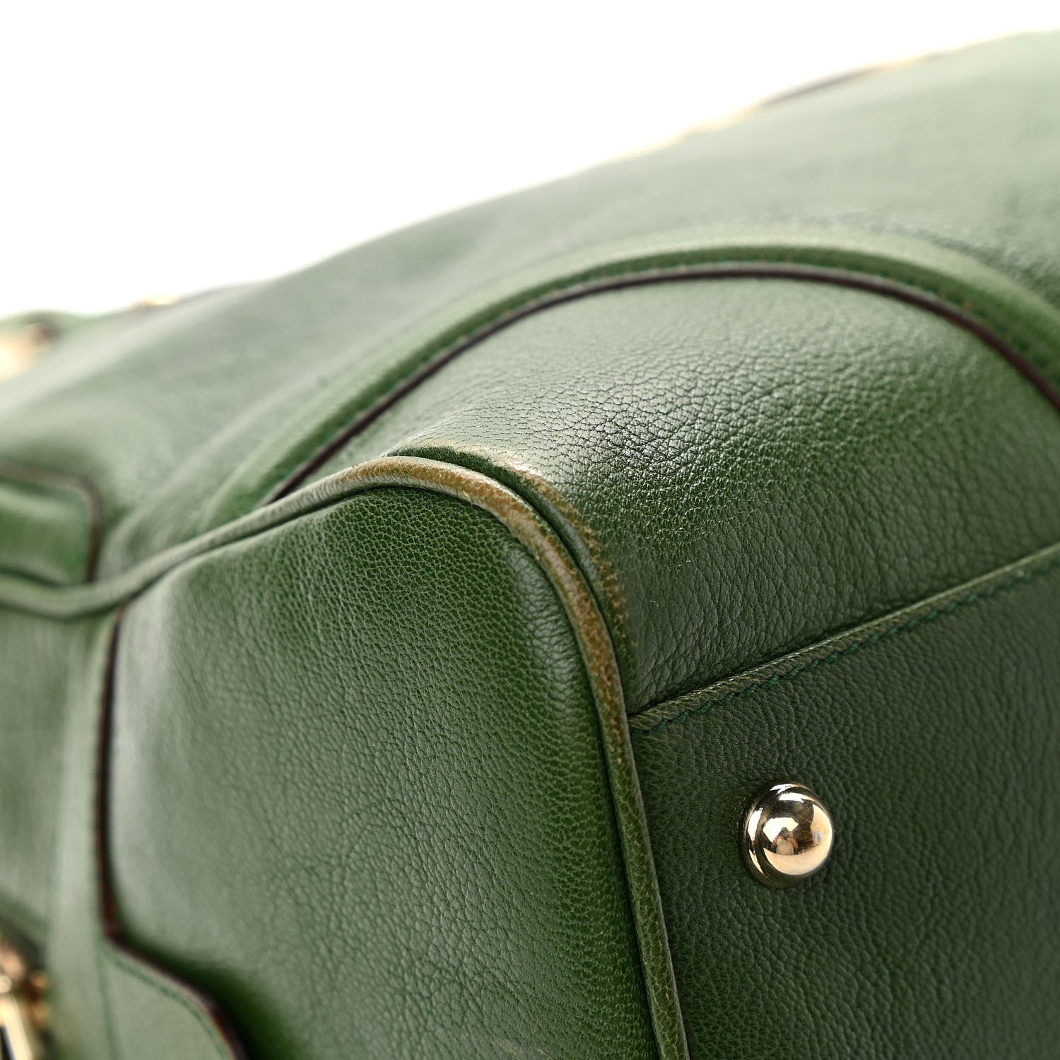 Gucci Calfskin Blondie Bowler Green 9 of 23