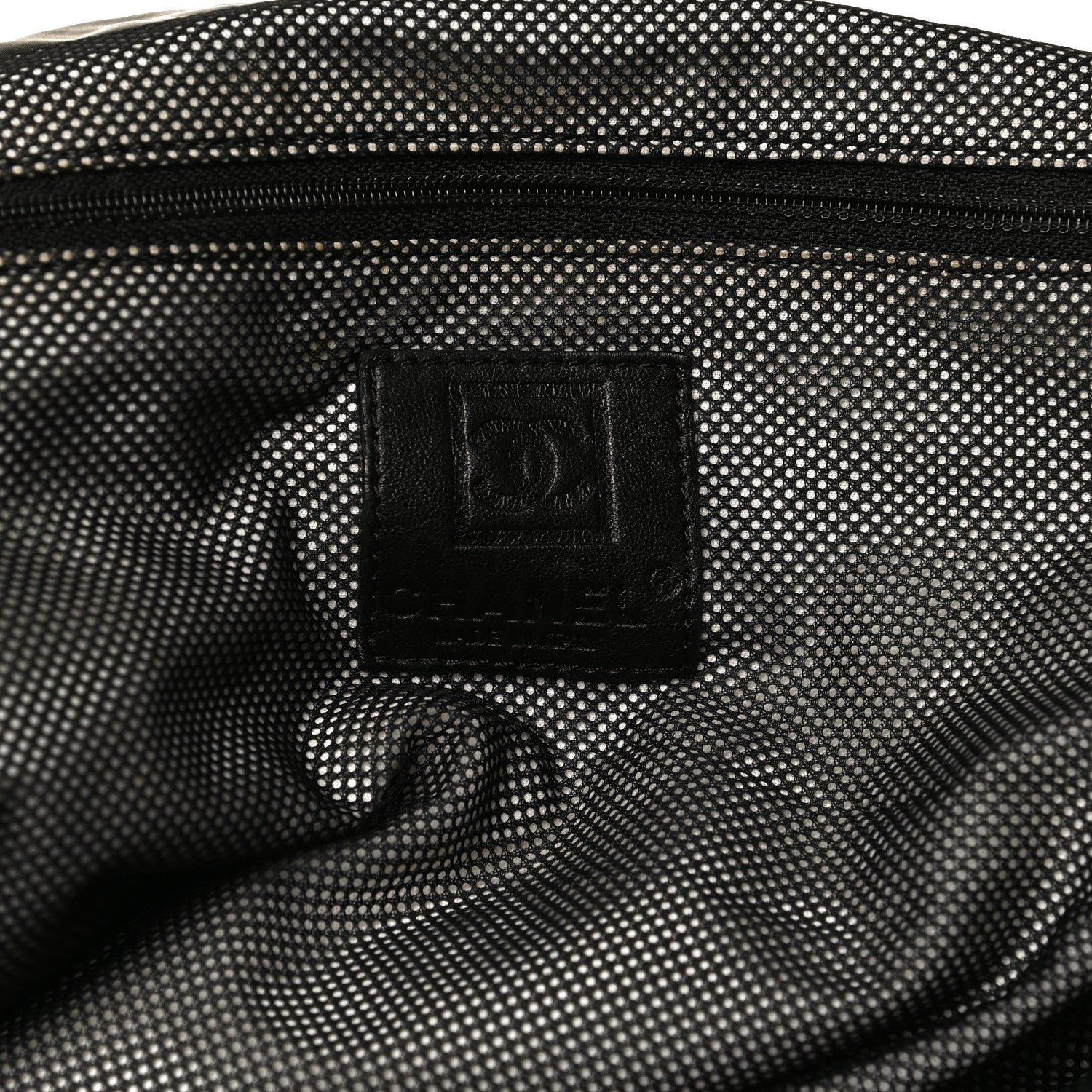 Chanel Nylon XL Sport Travel Bag Black 6 of 10