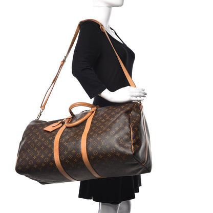 Louis Vuitton Monogram Keepall Bandouliere 55 2 of 16