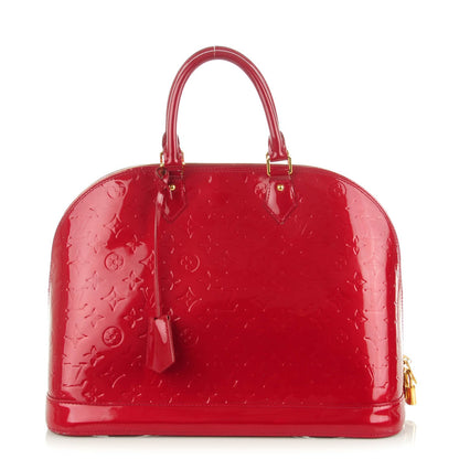 Louis Vuitton Vernis Alma GM Pomme D'Amour 1 of 9