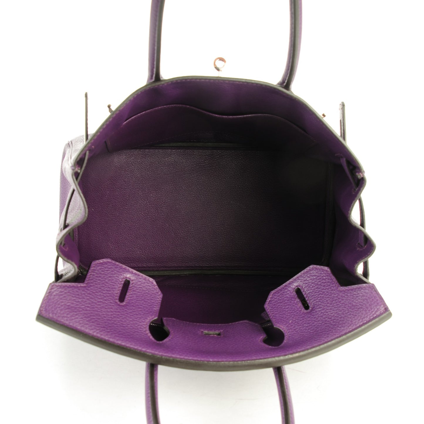 Taurillon Clemence Birkin 30 Ultraviolet