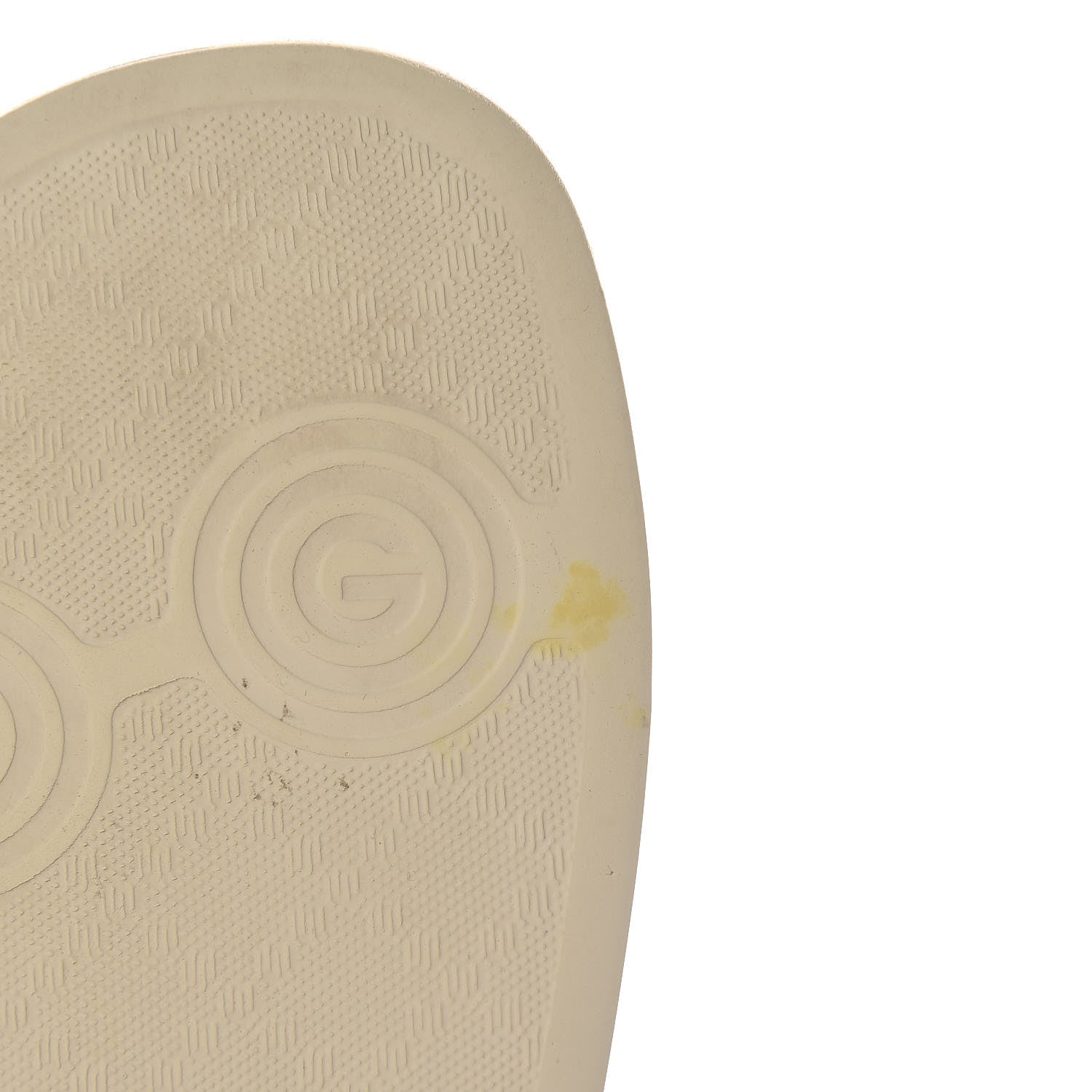 Gucci Rubber Womens Logo Slide Sandals 38 Off White 9 of 15
