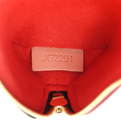 Louis Vuitton Monogram Monogram 2021 Christmas Animation London Elizabeth Pencil Pouch Coquelicot 7 of 8
