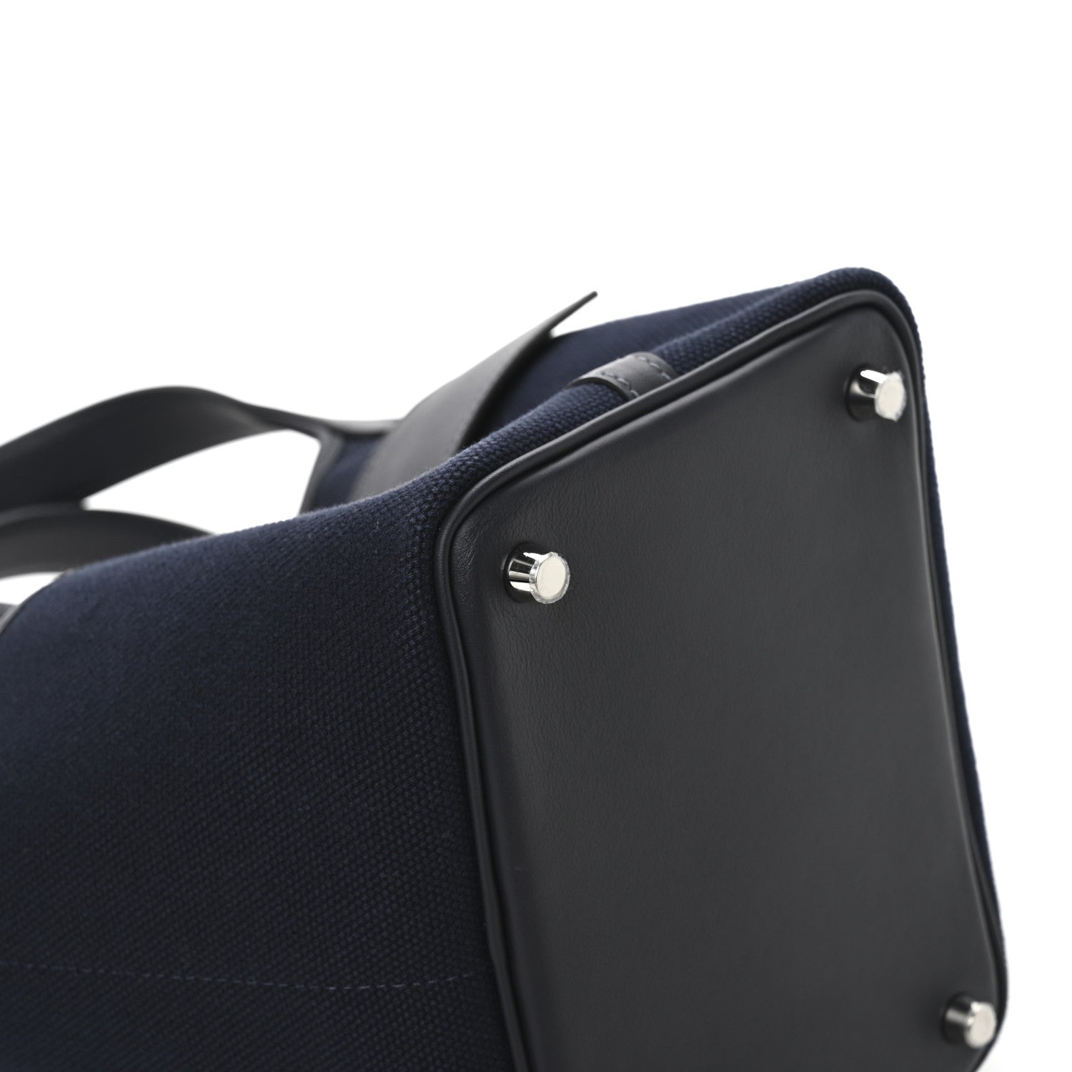 Hermes Toile Goeland Swift Cargo Picotin Lock 18 Bleu Marine 9 of 13