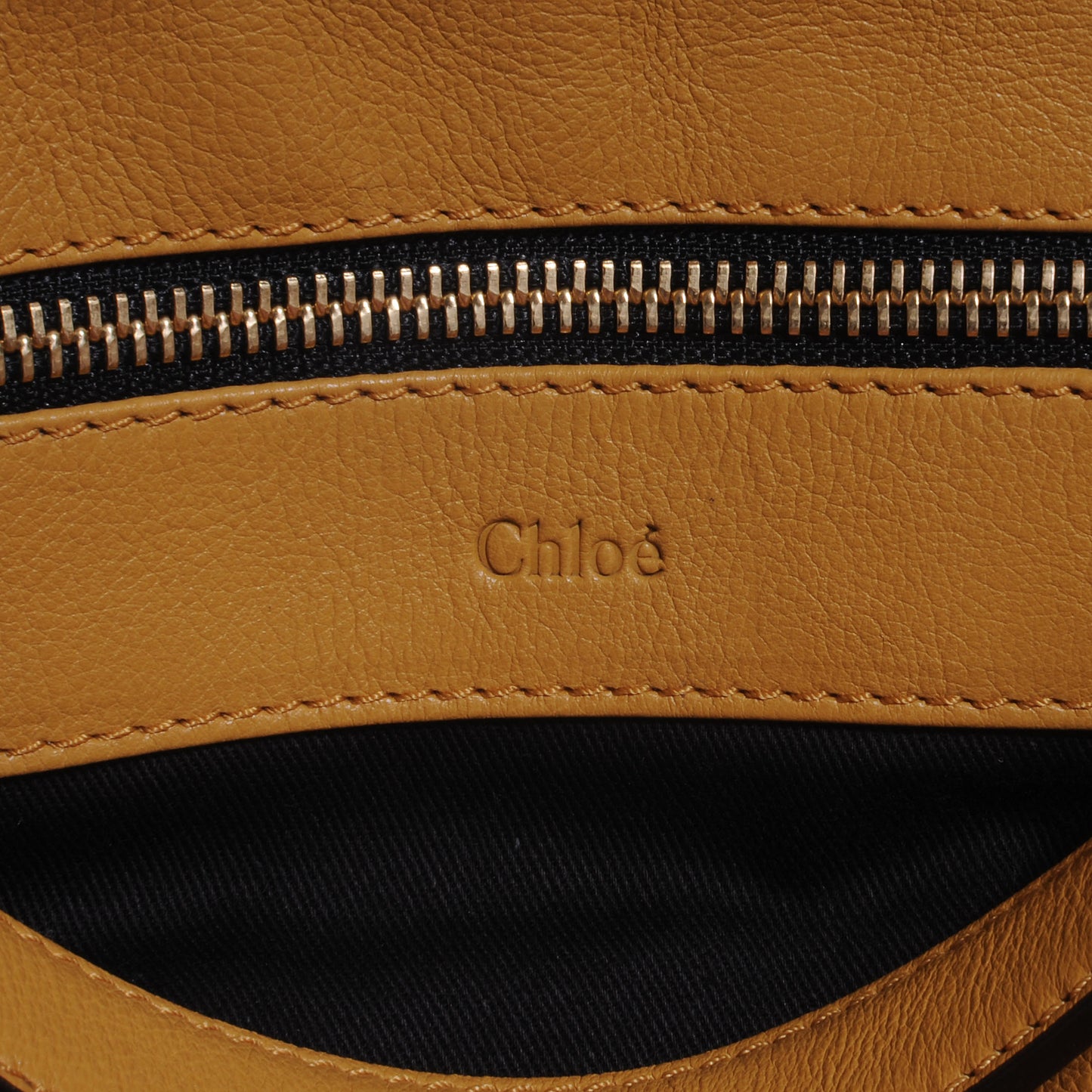 Leather Cary Zipped Shoulder Bag Pollen