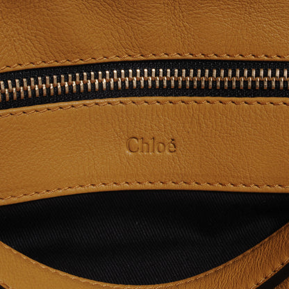 Chloe Leather Cary Zipped Shoulder Bag Pollen 5 of 7