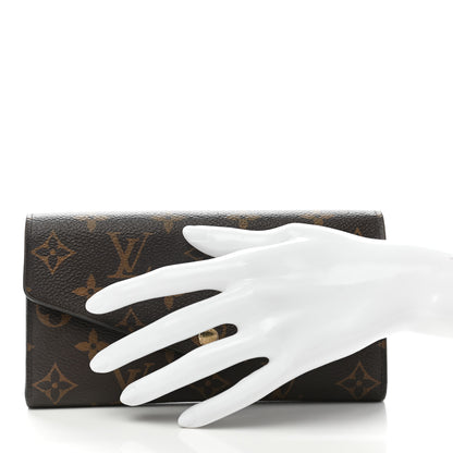Louis Vuitton Monogram Sarah Wallet NM 2 of 8