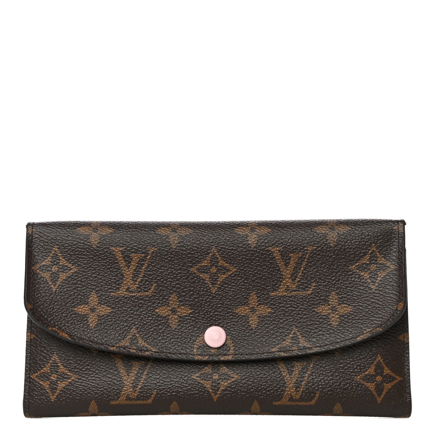 Monogram Emilie Wallet Rose Ballerine