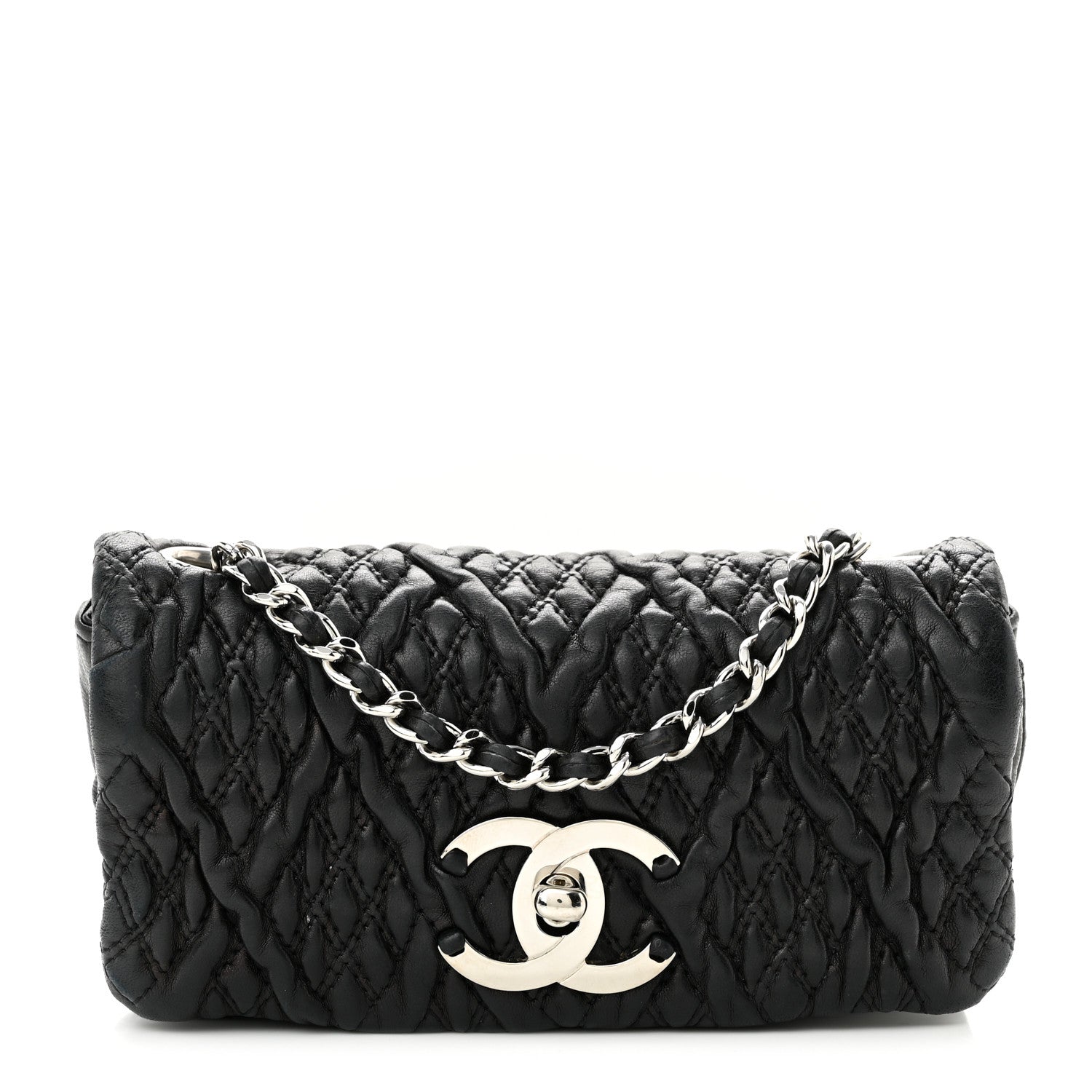 Chanel Lambskin Small Astrakan Flap Black 1 of 10
